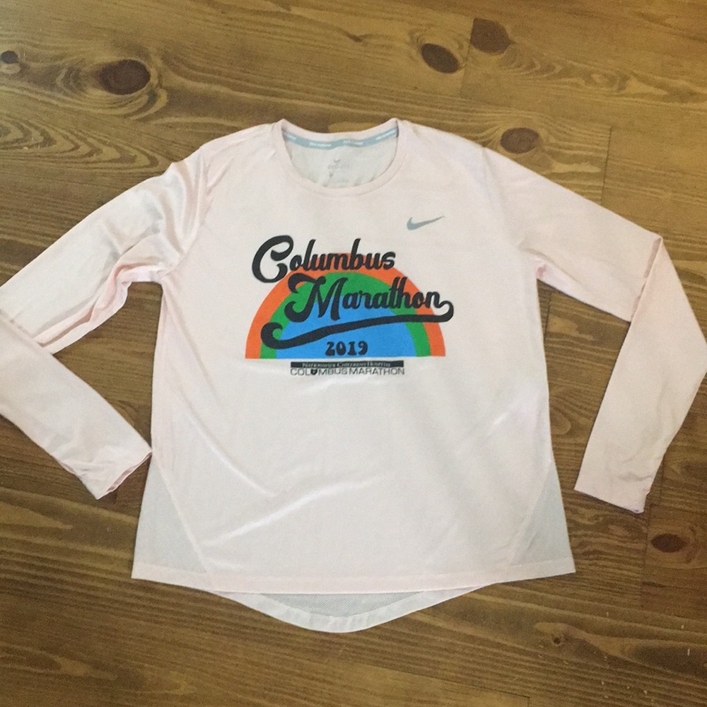 Nike Dri-fit Columbus Marathon Tech Shirt